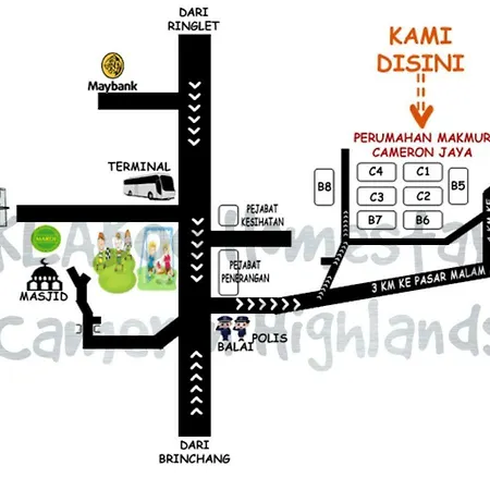 Rumah Tamu By Klaboo Tanah Rata Exterior photo